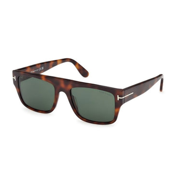 Tom Ford Okulary Przeciwsłoneczne FT0907 53N Dunning-02 Havana/Zielone Unisex