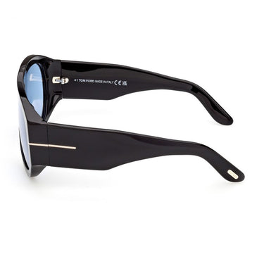 Tom Ford Occhiali da Sole FT1044 01V Bronson Nero Blu Unisex 3