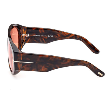 Tom Ford Occhiali da Sole FT1044 52S Bronson Havana-Bordeaux Unisex 2