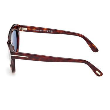 Tom Ford Sunglasses FT1111 54V Havana-Green Tones Unisex 2