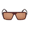Tom Ford Occhiali da Sole FT1176 52E Vincent Marrone Marrone Unisex