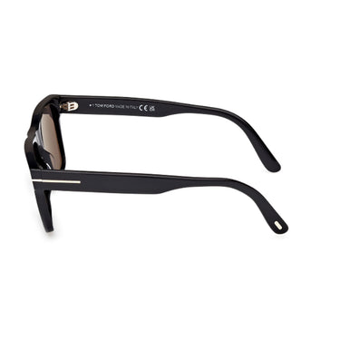 Tom Ford Sonnenbrille FT1205 01A Calder Schwarz/Grau Sfumato Herren