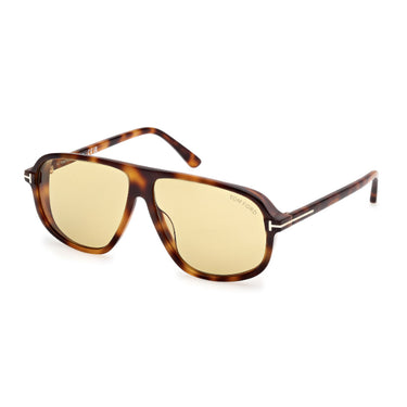 Tom Ford Okulary Przeciwsłoneczne FT1208 53E Guillaume Havana/Marrone Sfumato Męskie