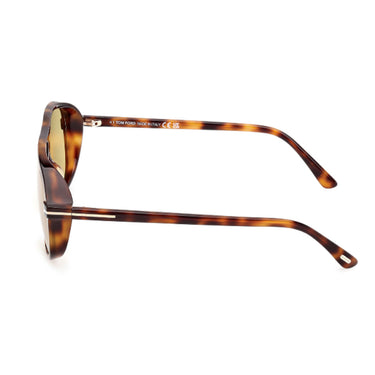 Tom Ford Okulary Przeciwsłoneczne FT1208 53E Guillaume Havana/Marrone Sfumato Męskie