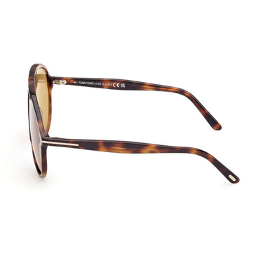 Tom Ford Sunglasses FT1211 53E Vladimir Havana/Light Brown Men