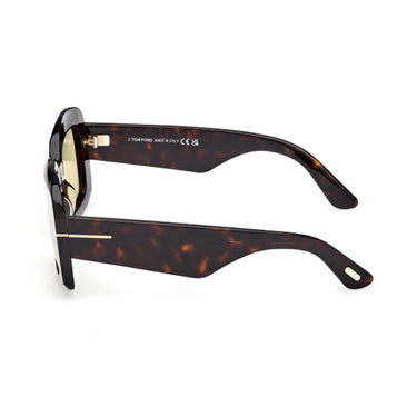 Tom Ford Okulary Przeciwsłoneczne FT1218 52E Venetia Havana/Marrone Damskie Fotokromatyczne