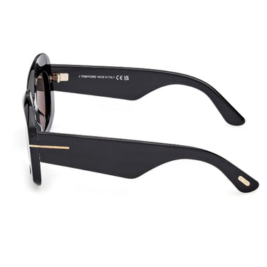 Tom Ford Okulary Przeciwsłoneczne FT1219 01A Carmen Nero/Grigio Sfumato Damskie