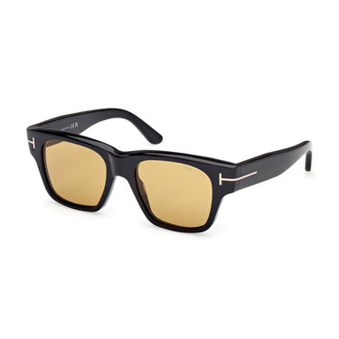 Tom Ford Gafas de Sol FT1280 01E Caine Negro/Marrón Degradado Hombre