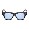 Tom Ford Occhiali da Sole FT1280 01V Caine Nero Blu Uomo 