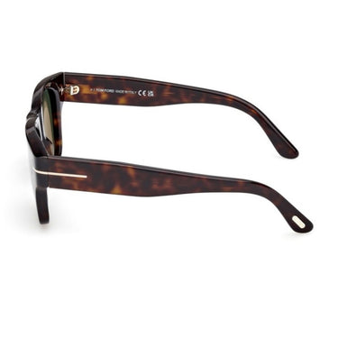 Tom Ford Occhiali da Sole FT1280 52N Caine Marrone/Verde Uomo 2