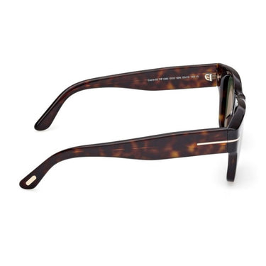 Tom Ford Occhiali da Sole FT1280 52N Caine Marrone/Verde Uomo 6