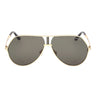 Tom Ford Lunettes de Soleil FT1281 30N Rickie-02 Or/Vert Unisexe