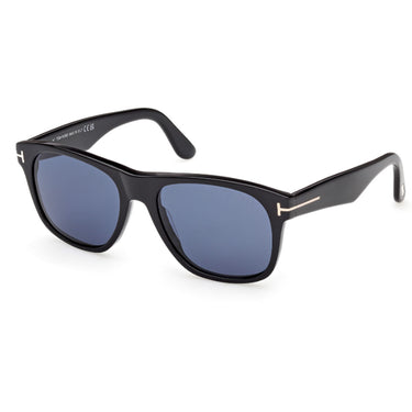 Tom Ford Sonnenbrille FT1284 01V Marlon Schwarz Glänzend/Blau Unisex 2