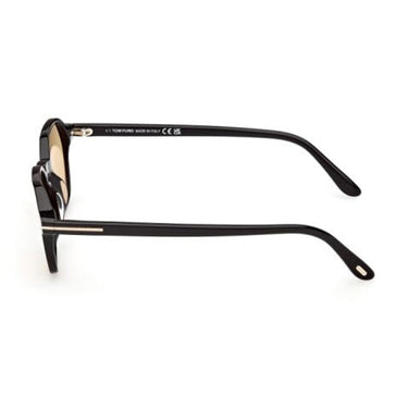 Tom Ford Sunglasses FT1301 01E Joey Glossy Black Brown Men Photochromic 7