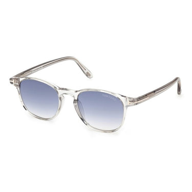 Tom Ford Sunglasses FT1302 20W Holt Glossy Gray Blue Gradient Unisex