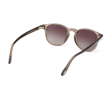 Tom Ford Sunglasses FT1302 45B Holt Light Brown Glossy Smoke Grey Unisex 7