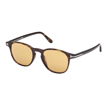 Tom Ford Okulary Przeciwsłoneczne FT1302 52E Holt Marrone/Marrone Unisex 2