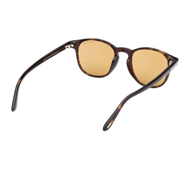 Tom Ford Okulary Przeciwsłoneczne FT1302 52E Holt Marrone/Marrone Unisex 4