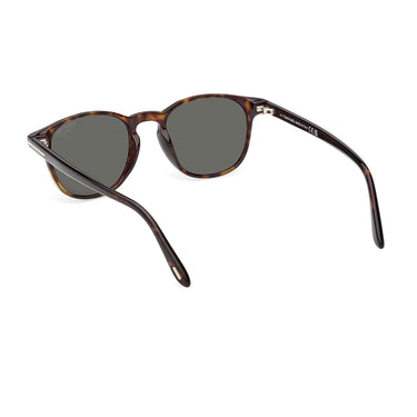 Tom Ford Okulary Przeciwsłoneczne FT1302 52R Holt Marrone/Verde Unisex Polaryzowane 4
