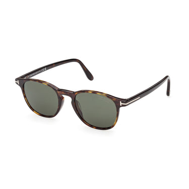 Tom Ford Okulary Przeciwsłoneczne FT1302 52R Holt Marrone/Verde Unisex Polaryzowane 2