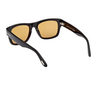 Tom Ford Okulary Przeciwsłoneczne FT1303 01E Smith Czarny/Brązowy Unisex 4