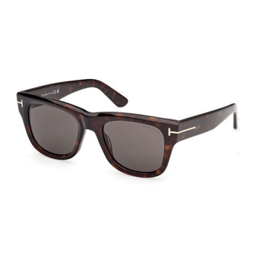Tom Ford Okulary Przeciwsłoneczne FT1304 52A Finn Brązowy Szary Dymny Męskie 2
