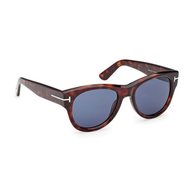 Tom Ford Okulary Przeciwsłoneczne FT1305 54V Burton Marrone/Blu Męskie 5