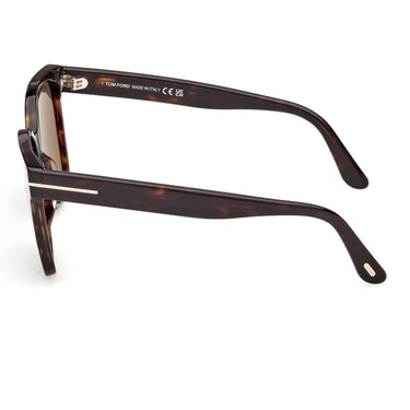 Tom Ford Okulary Przeciwsłoneczne FT1312 52H Iris Brązowy/Brązowy Damskie Polaryzacyjne 2
