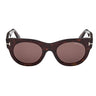 Tom Ford Gafas de Sol FT1315 52E Marine Marrón/Marrón Mujer