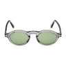 Tom Ford Occhiali da Sole FT1332 20N Aristotele Grigio Lucido Verde Uomo