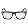 Tom Ford Occhiali da Sole FT1337 01V Cyrus Nero/Blu Uomo Fotocromatici