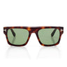 Tom Ford Occhiali da Sole FT1337 53N Cyrus Marrone Verde Uomo