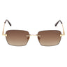 Tom Ford Okulary Przeciwsłoneczne FT1354 30F Jake Złote/Brązowe Gradientowe Unisex