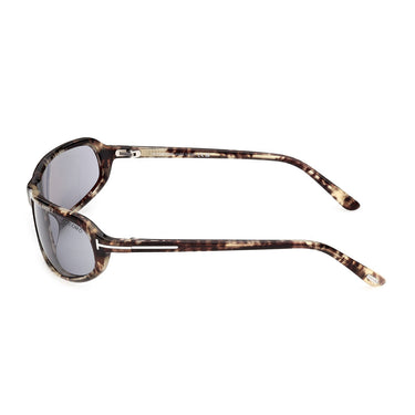 Tom Ford Occhiali da Sole FT1400 56A Addison Marrone Grigio Fumo Unisex 3