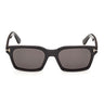 Tom Ford Occhiali da Sole FT1403 01A Hayden Nero Lucido Grigio Sfumato Uomo 