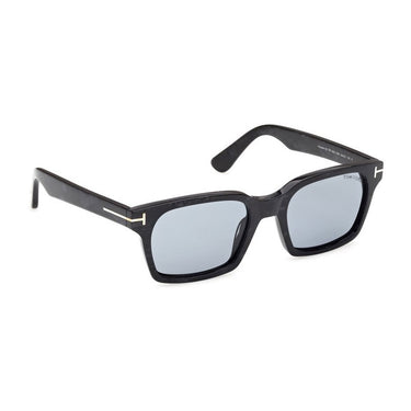 Tom Ford Occhiali da Sole FT1403 55A Hayden Nero Sfumato Blu Uomo 5