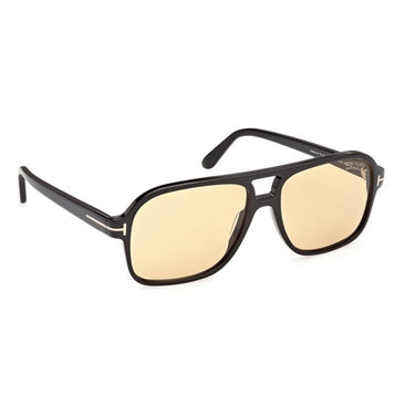 Tom Ford Occhiali da Sole FT1406 01E Madison Nero Giallo Uomo Fotocromatici  5