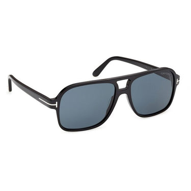 Tom Ford Occhiali da Sole FT1406 01V Madison Nero Blu Uomo 5