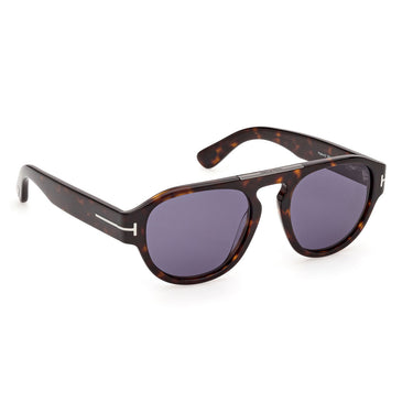 Tom Ford Occhiali da Sole FT1407 52V Pablo Marrone Blu Uomo 5