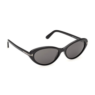 Tom Ford Occhiali da Sole FT1413 01A Celina Nero Lucido Grigio Sfumato Donna 5