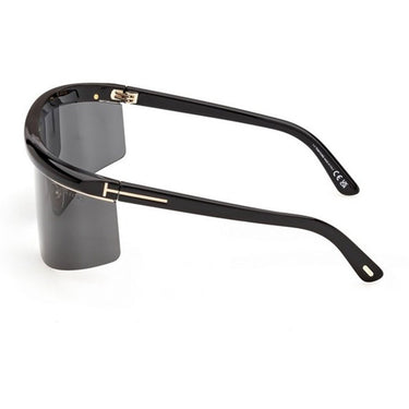 Tom Ford Occhiali da Sole FT1431 01A West Nero Lucido Grigio Fumo Unisex 3