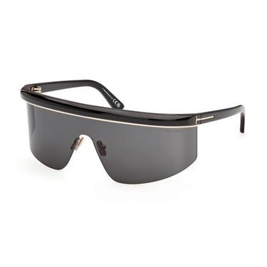 Tom Ford Occhiali da Sole FT1431 01A West Nero Lucido Grigio Fumo Unisex 2