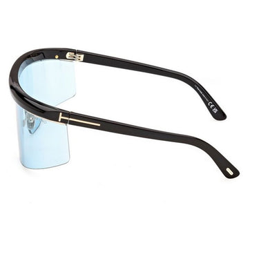 Tom Ford Occhiali da Sole FT1431 01V West Nero Lucido Blu Unisex 3