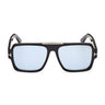 Tom Ford Occhiali da Sole FT1481 01V Billie Nero Blu Unisex Fotocromatici  