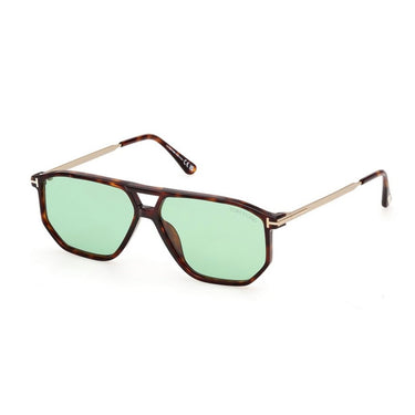 Tom Ford Occhiali da Sole FT1481 54N Billie Marrone Verde Unisex  2