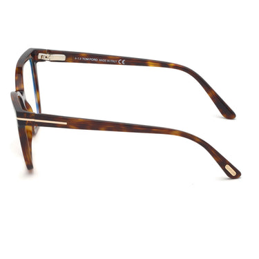 Tom Ford Occhiali da Vista FT5641-B 054 Marrone Trasparente con 2 Clip Donna 3