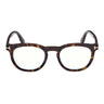 Tom Ford Occhiali da Vista FT5993-B 052 Marrone/Trasparente con Clip Verde Uomo