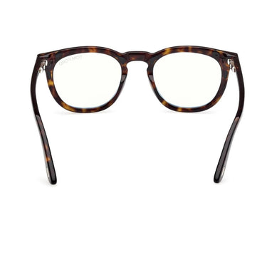 Tom Ford Occhiali da Vista FT5993-B 052 Marrone/Trasparente con Clip Verde Uomo