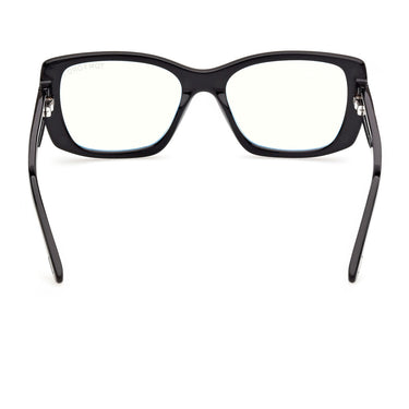 Tom Ford Occhiali da Vista FT6176-B 001 Nero Lucido Trasparente con Clip Grigio Fumo Donna 4