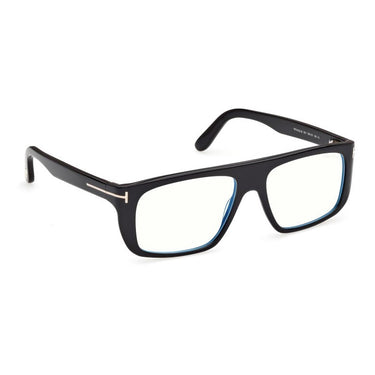 Tom Ford Occhiali da Vista FT6182-B 001 Nero Lucido/Trasparente Uomo